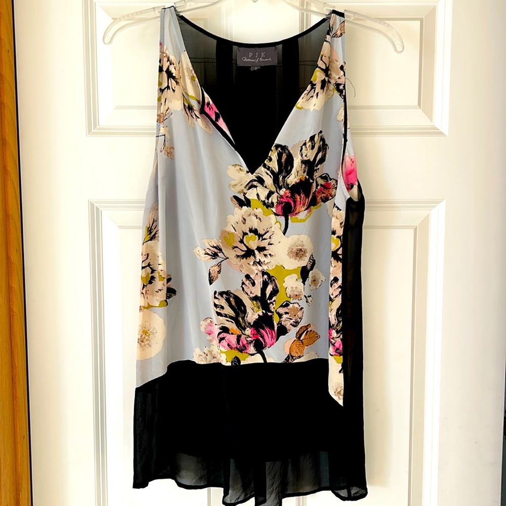 Patterson J Kincaid Silk Top